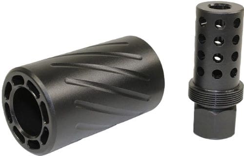 GUNTEC AR 300 BLACKOUT MUZZLE – COMP & QD BLAST SHIELD