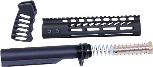 GUNTEC AR15 9″ PISTOL BRACE – BUILD KIT & BUFFER TUBE BLACK