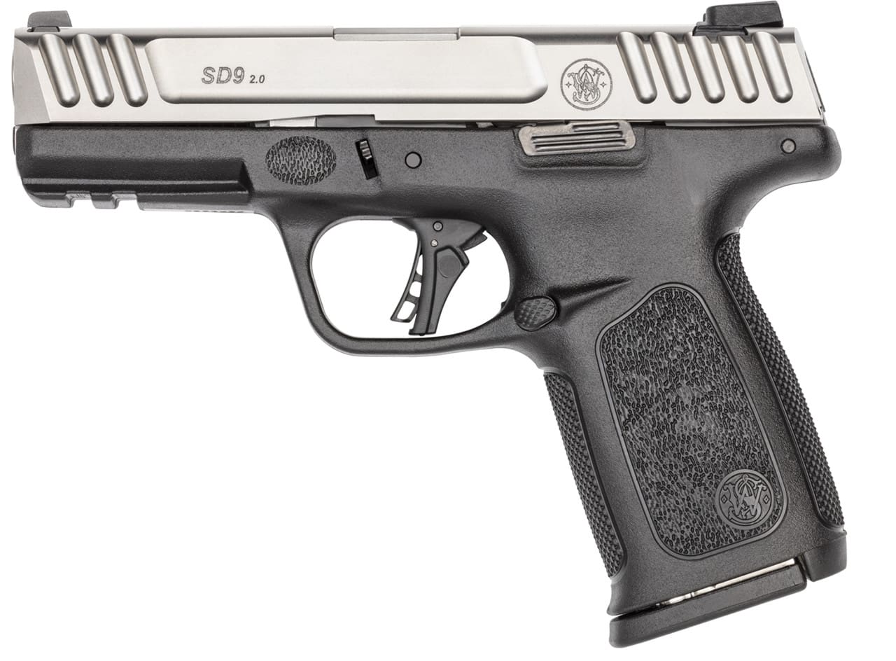 SMITH & WESSON SD9 2.0 9MM PSTL NTS 2 TONE 4″ 1-10RD