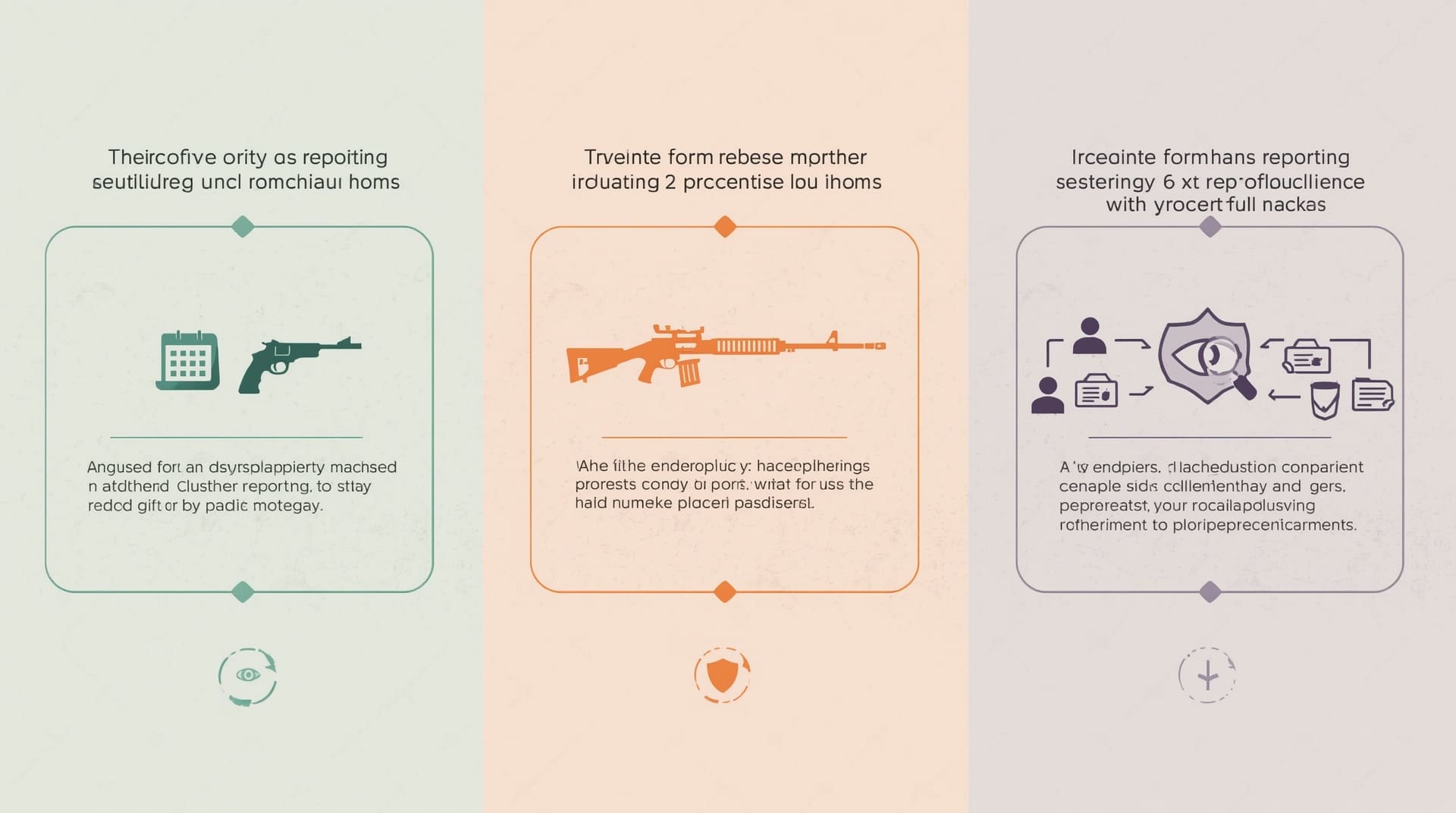 Infographic illustrating multiple handgun sale reporting rule triggers and routes